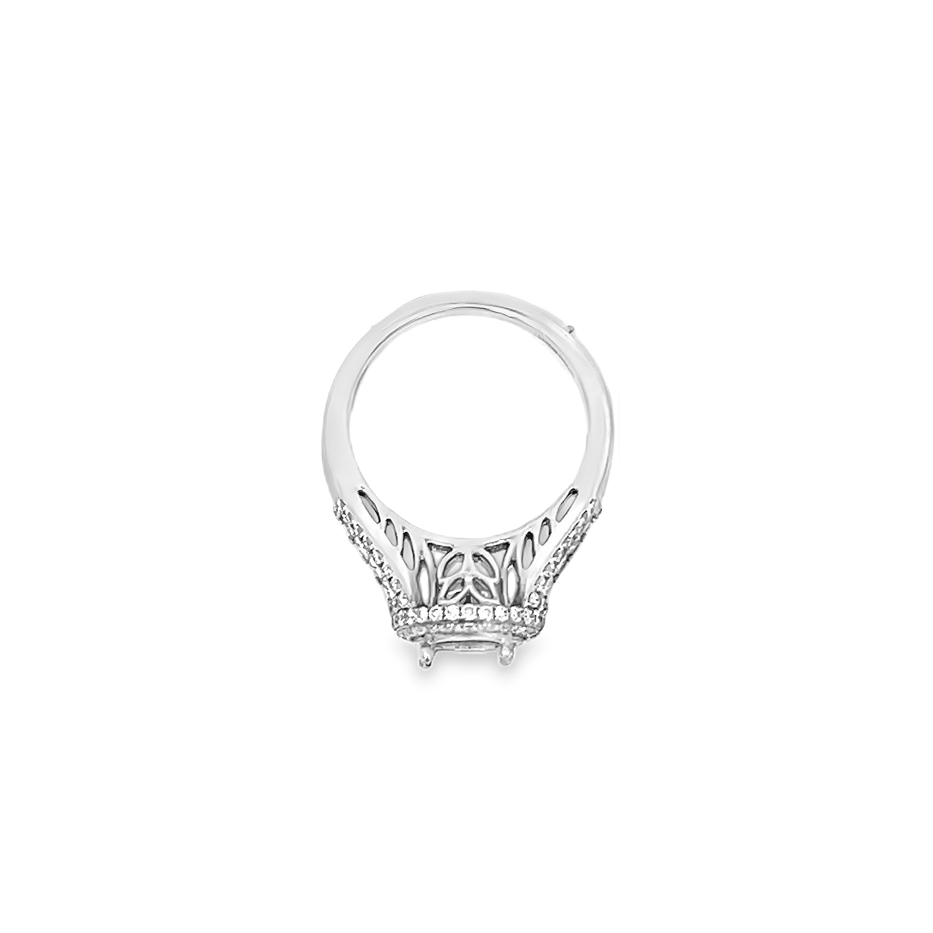 White Gold Diamond Semi Mount 1.15 Carat