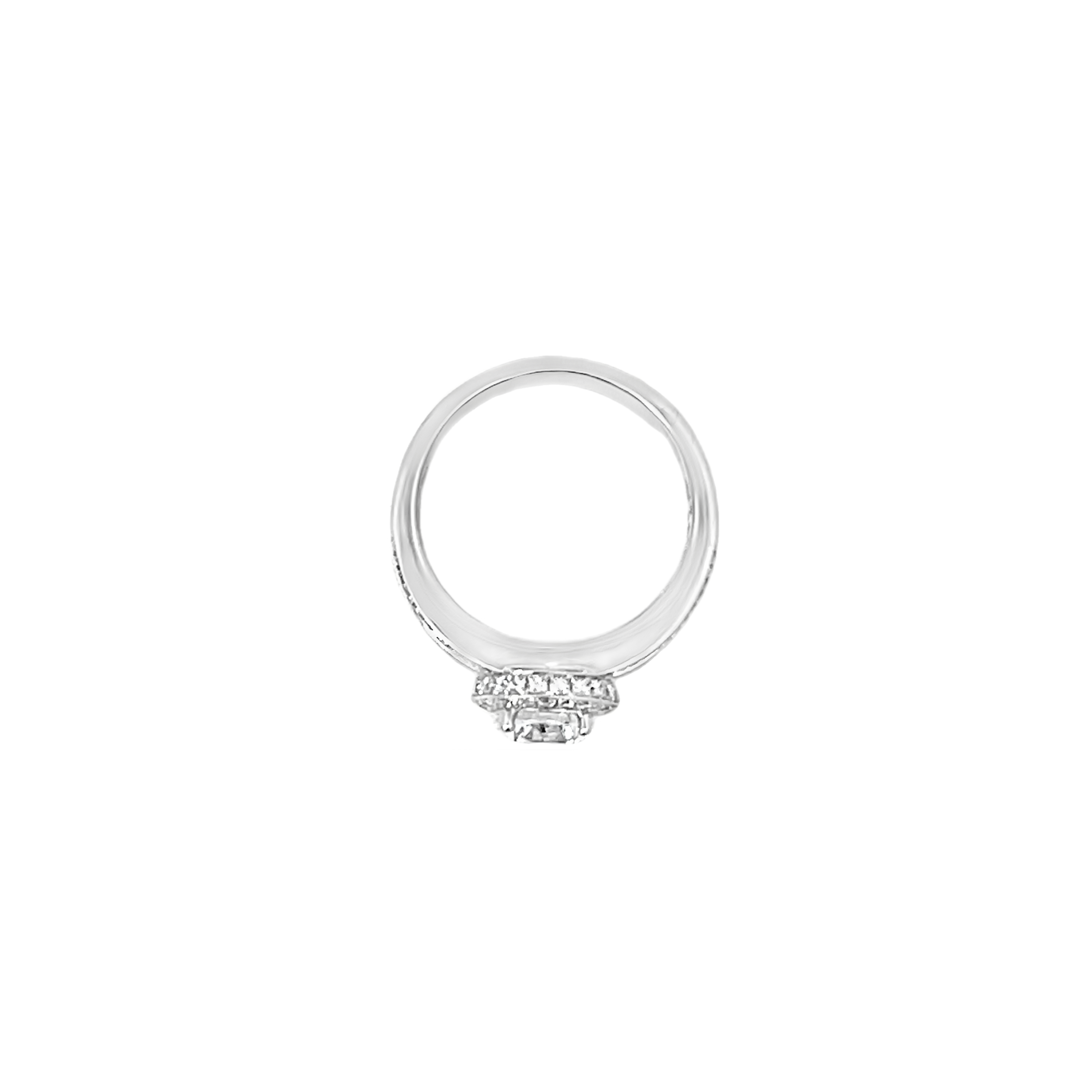 White Gold 1.34 Carat Semi Mounting
