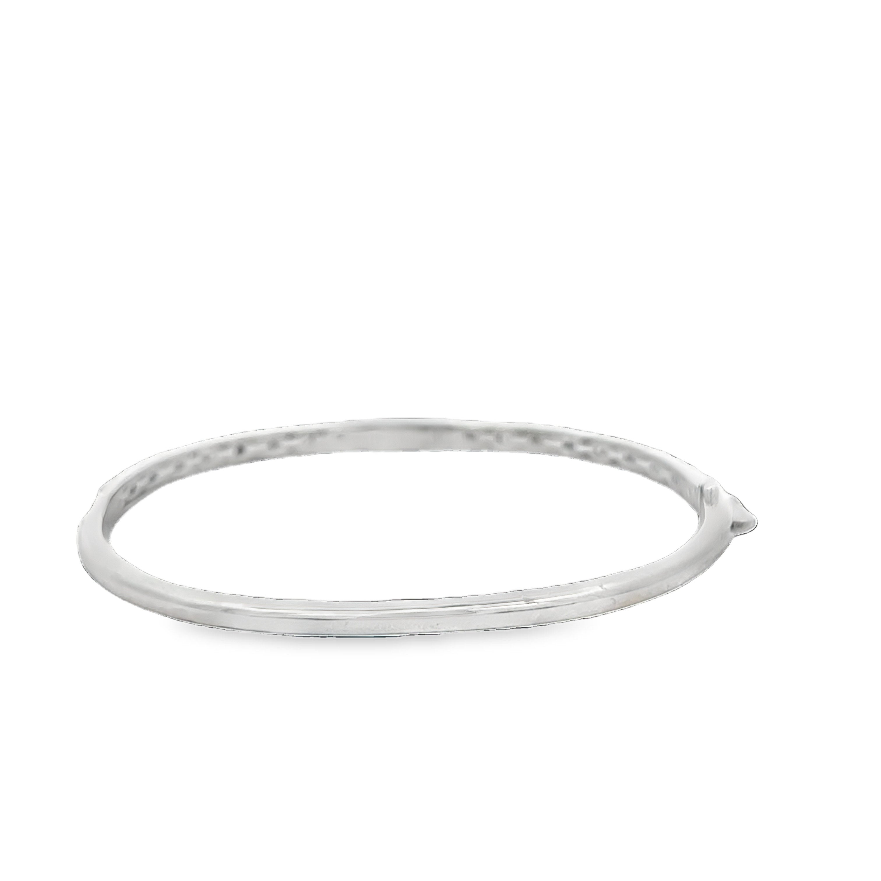 Diamond Bangle Bracelet Lab Grown