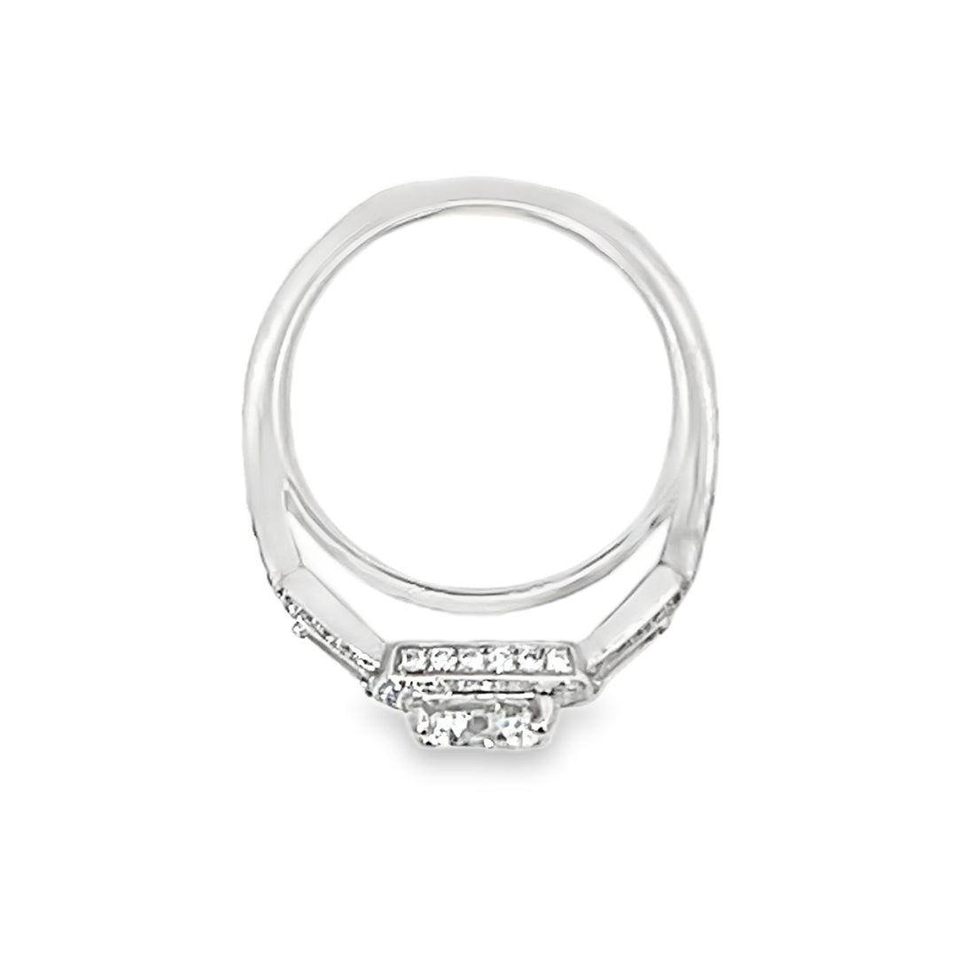 White Gold 2.24ct Round Diamond Engagement Ring