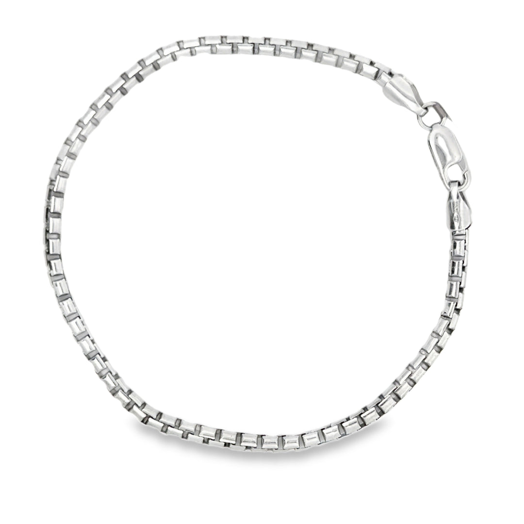 10k Gold 3mm Box Chain Bracelet