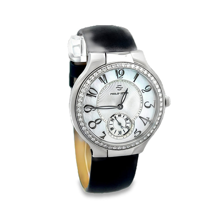 Women's Philip Stein Watch 40MM - Stainless Steel With Brown Strap