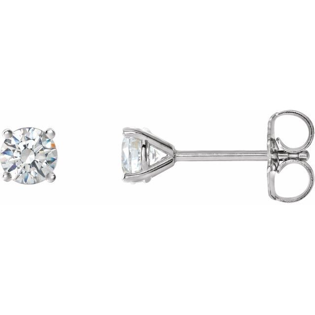 Natural Diamond 4-Prong Cocktail Earrings - Options Available