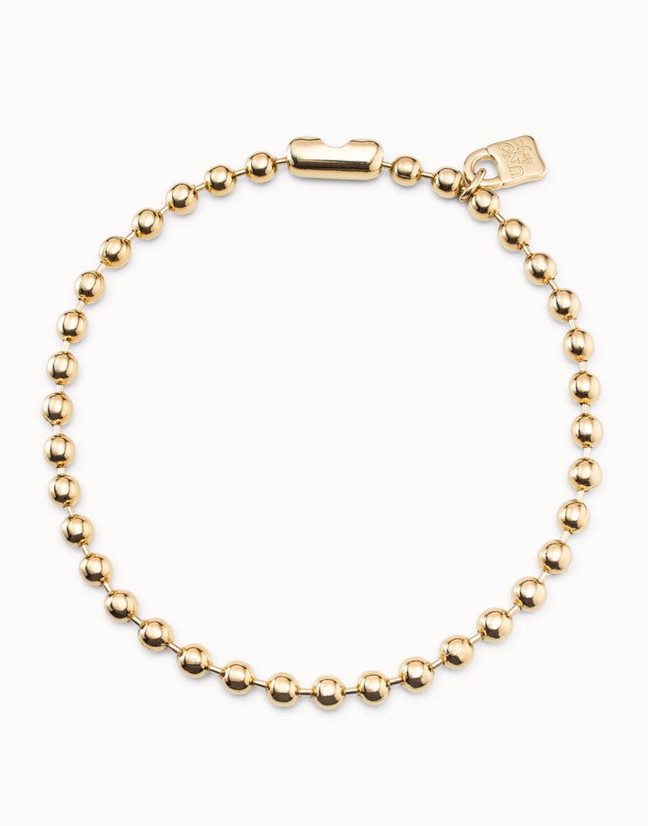 Uno de 50 Bead Beaded Necklace with Padlock