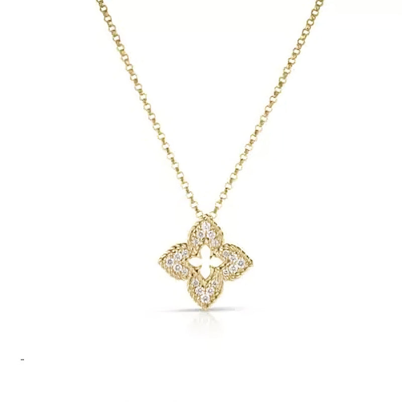 Flower Diamond Pendant