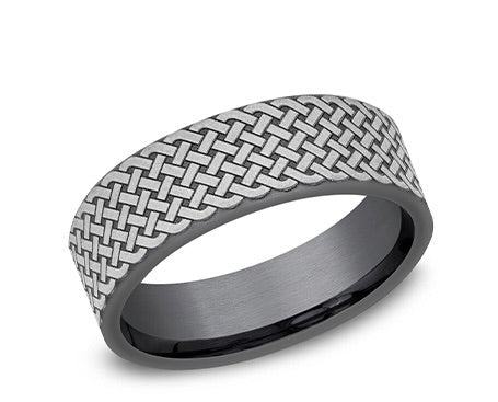 Triple Celtic Knot Men's Ring