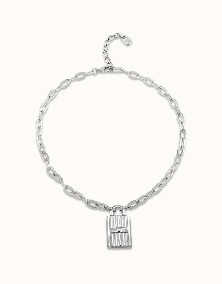 Keylock Silver Necklace