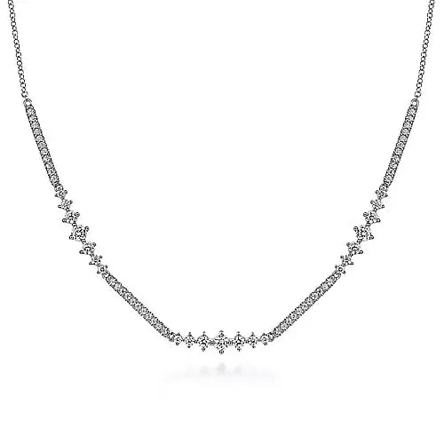 White Gold Diamond Necklace