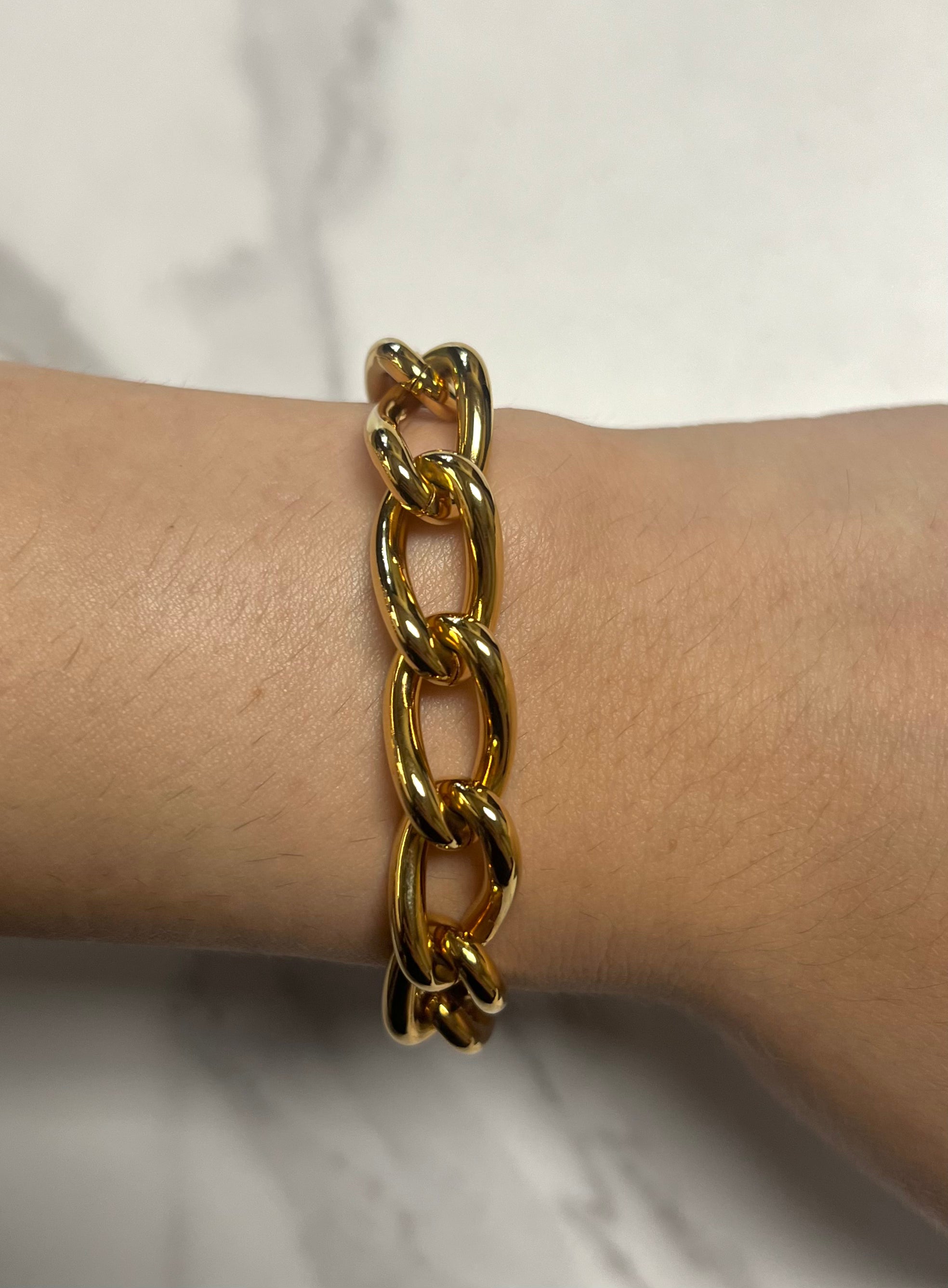 Bronze Link Bracelet