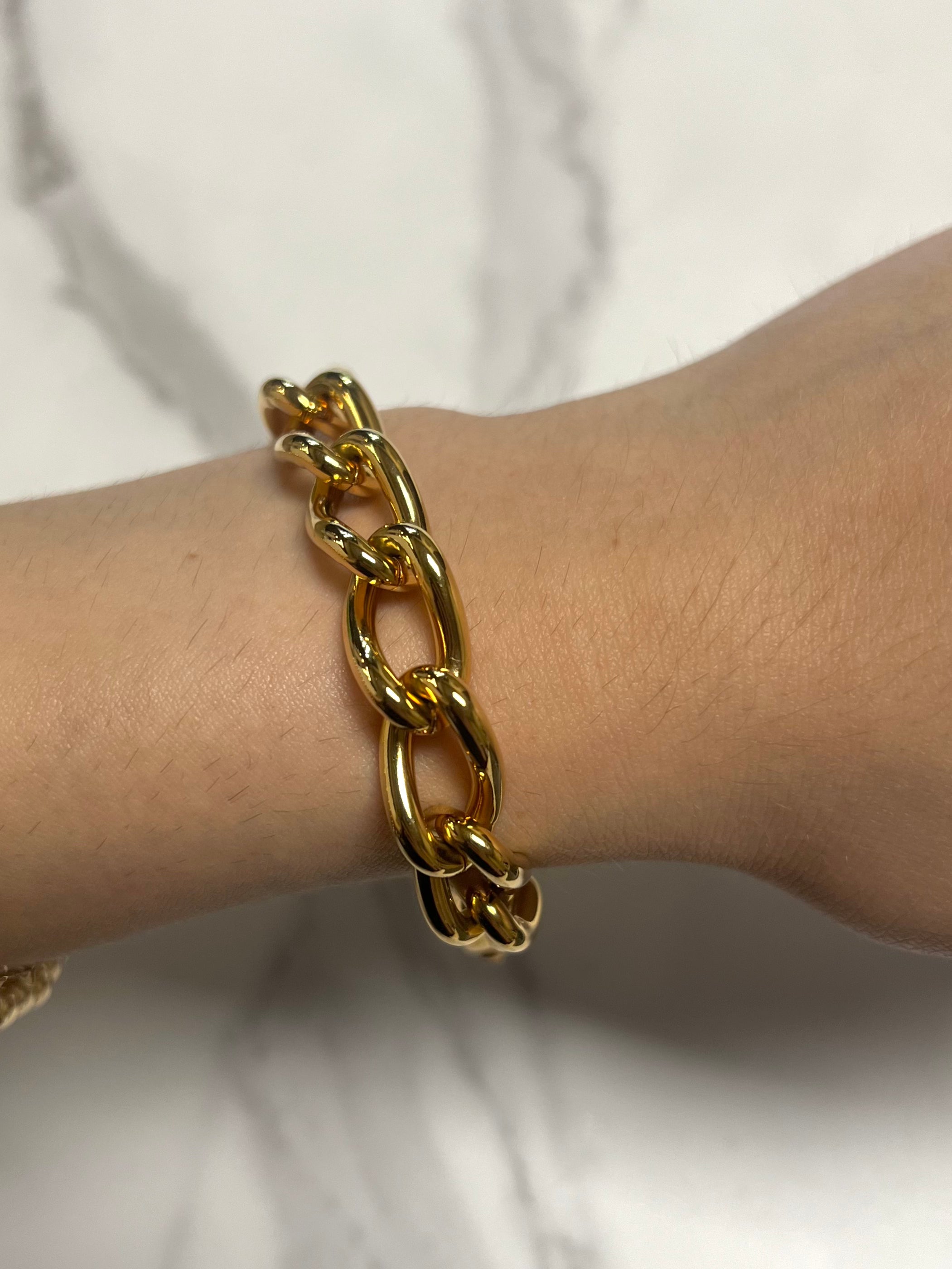 Bronze Link Bracelet