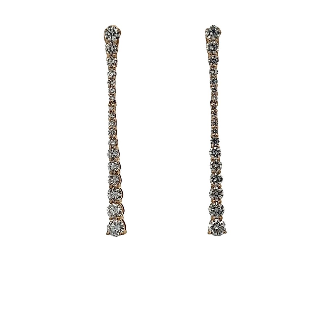 Diamond Drop Earrings