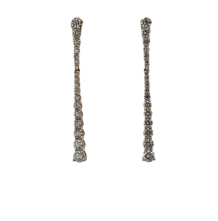 Diamond Drop Earrings