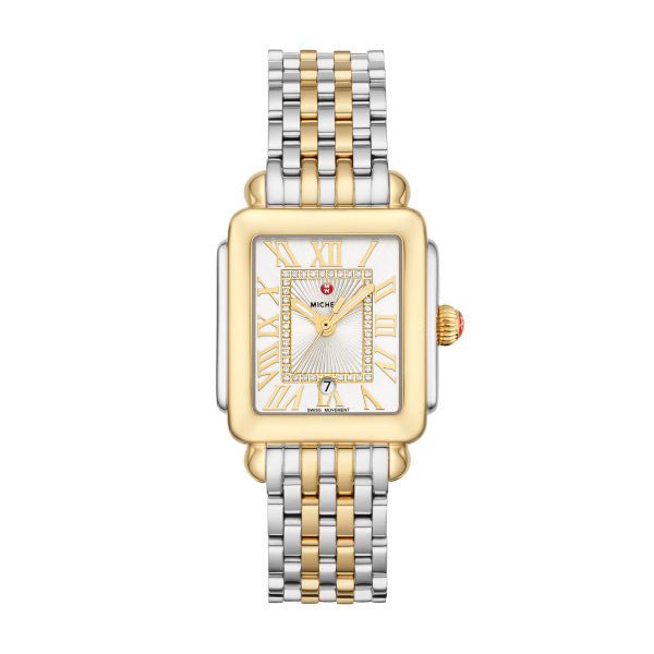 Deco Madison Mid 31mm Two-Tone Diamond Watch