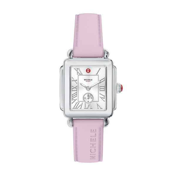 Deco Mid Sport Purple Silicone Watch