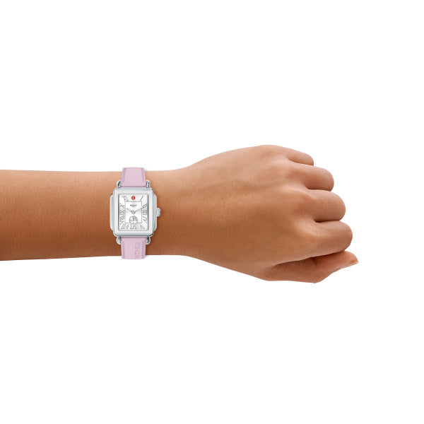 Deco Mid Sport Purple Silicone Watch