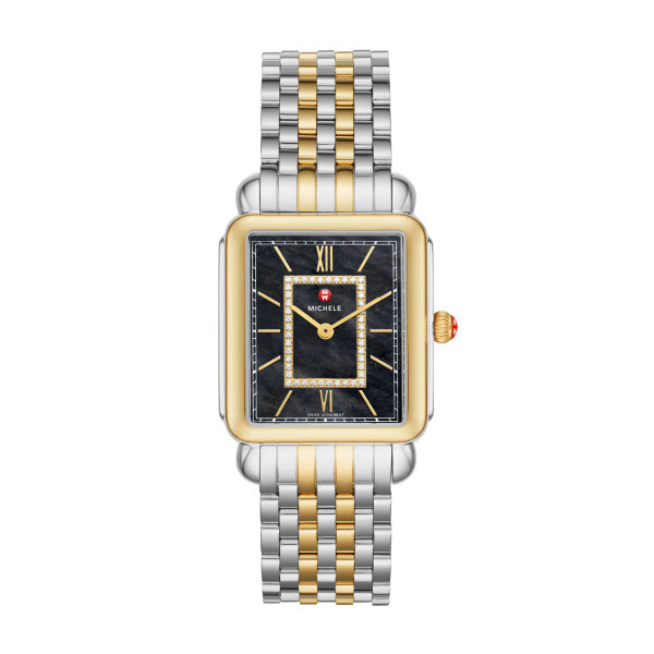 Deco 11 Two-Tone Black Dial Watch