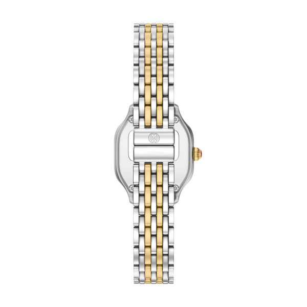 Meggie Mini Two-Tone Diamond Bezel Watch