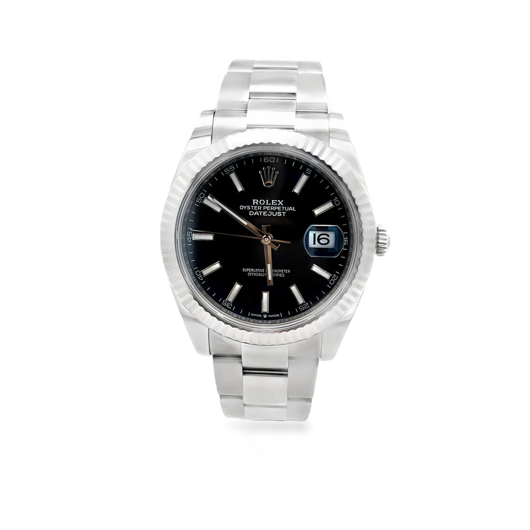 Pre-Owned Rolex 41MM Black Men's Watch