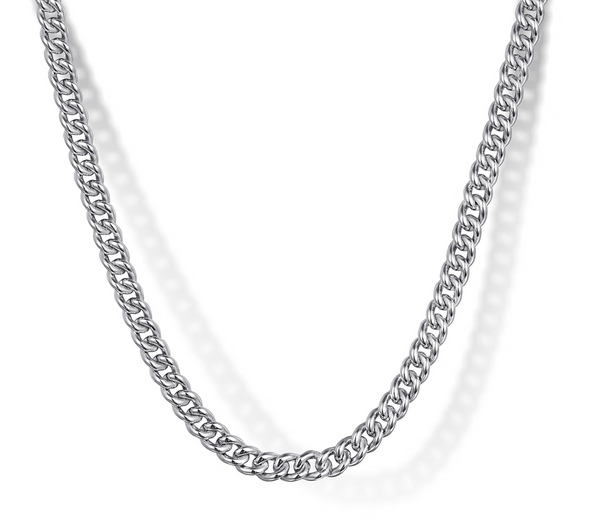 Sterling Silver Cuban Link Chain