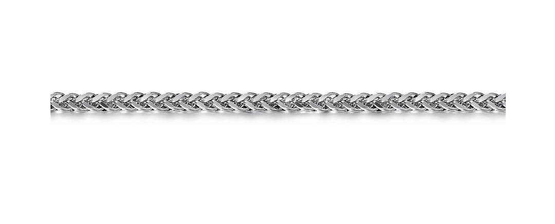 Silver Wheat Chain Bracelet
