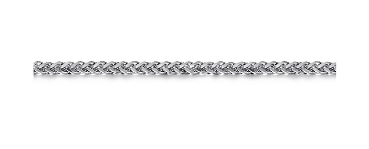 Silver Wheat Chain Bracelet