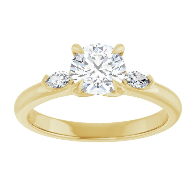 The Victoria - Round Engagement Ring