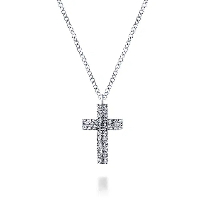 Pave Cross Pendant