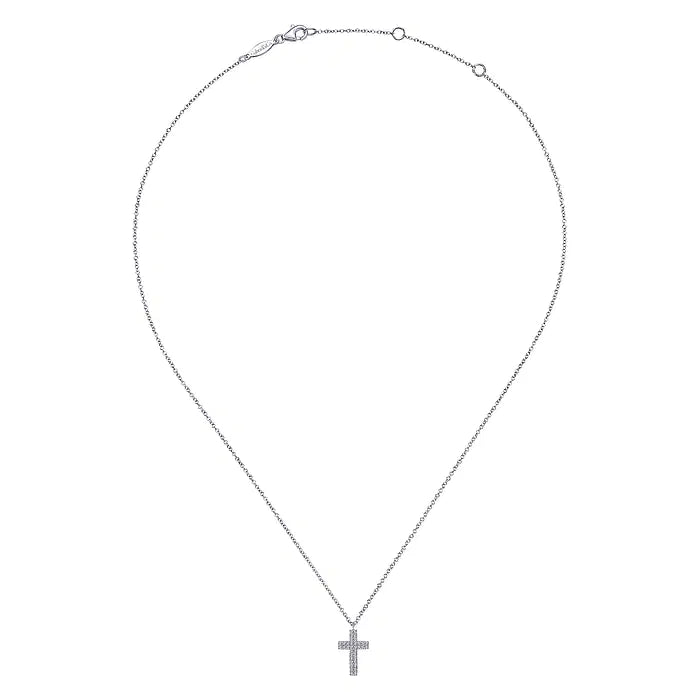 Pave Cross Pendant