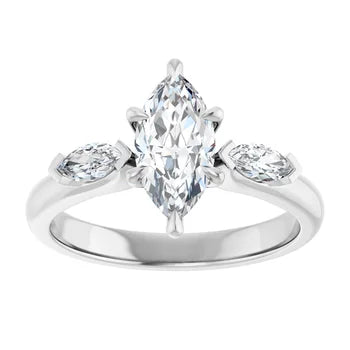 The Victoria - Marquise Engagement Ring