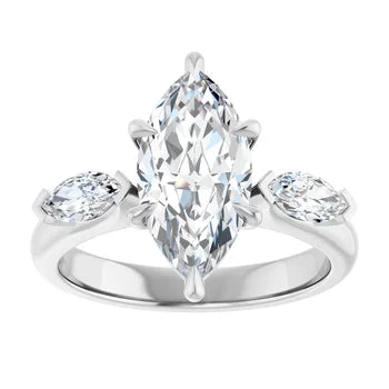 The Victoria - Marquise Engagement Ring