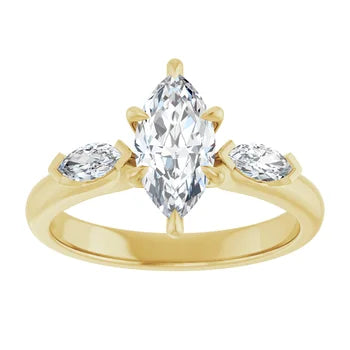 The Victoria - Marquise Engagement Ring