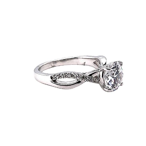 Diamond Semi-Mount Engagement Ring