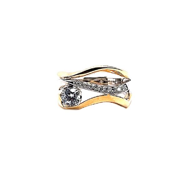 Diamond Semi-Mount Engagement Ring