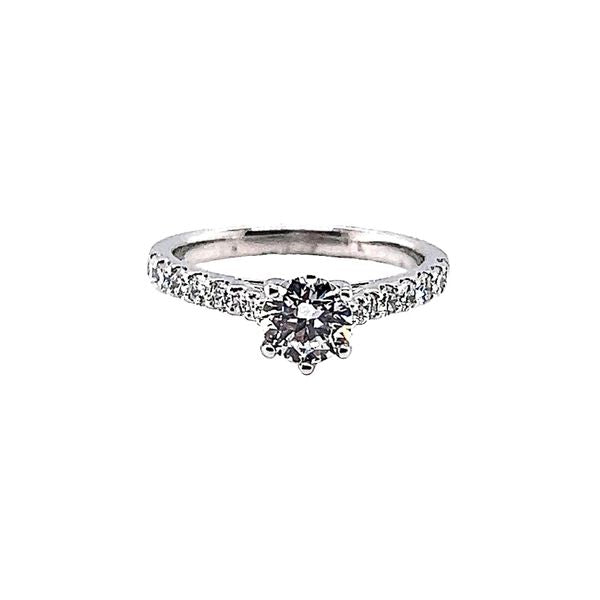 Diamond Semi-Mount Engagement Ring