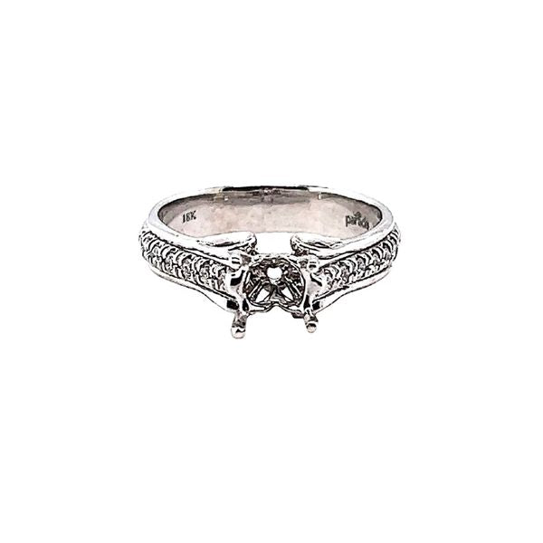 Diamond Semi-Mount Engagement Ring