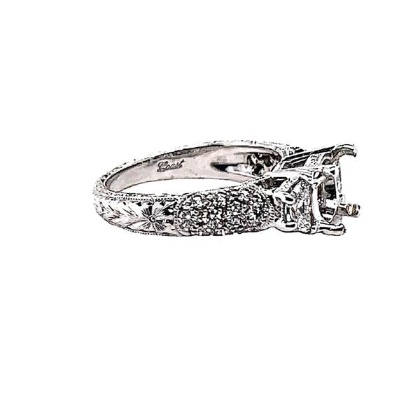Diamond Semi-Mount Engagement Ring