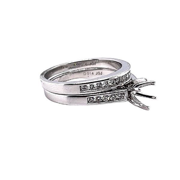 Diamond Semi-Mount Engagement Ring