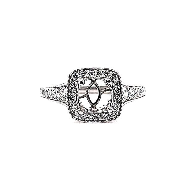 Diamond Semi-Mount Engagement Ring