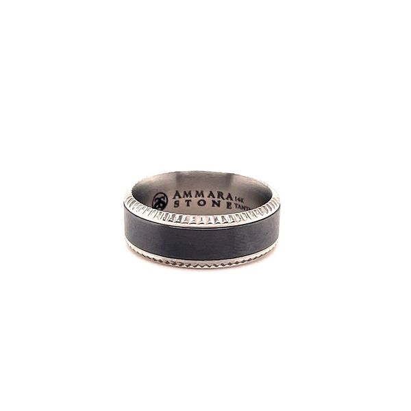 Satin Center and Beveled Edge Ring