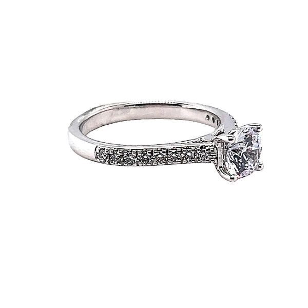 Diamond Semi-Mount Engagement Ring