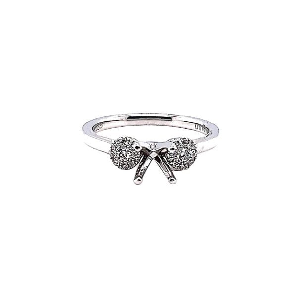 Diamond Semi-Mount Engagement Ring