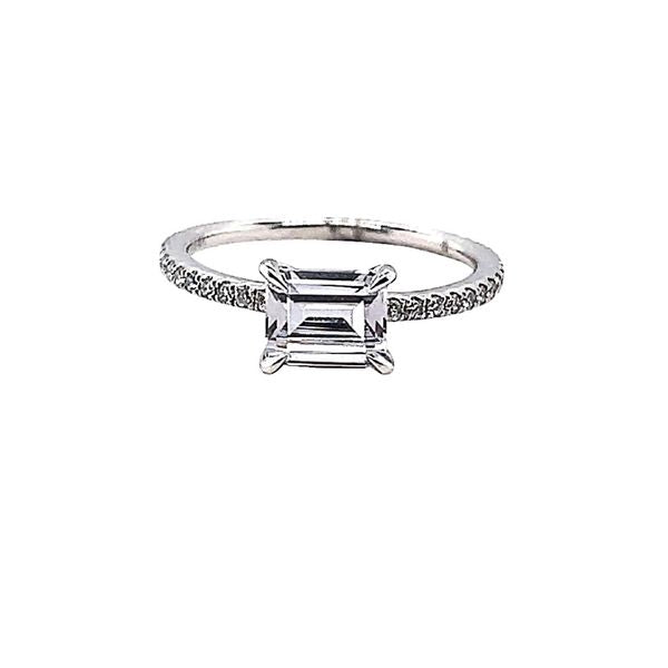 Diamond Semi-Mount Engagement Ring