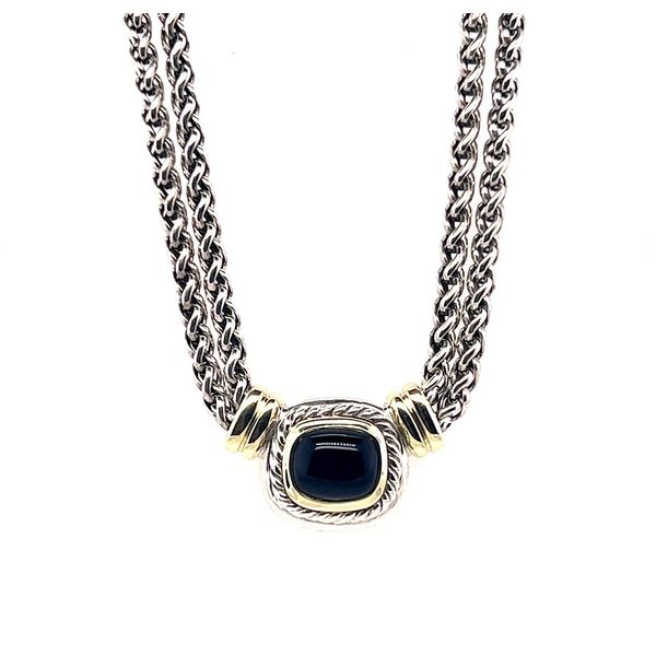 Onyx Chain Necklace