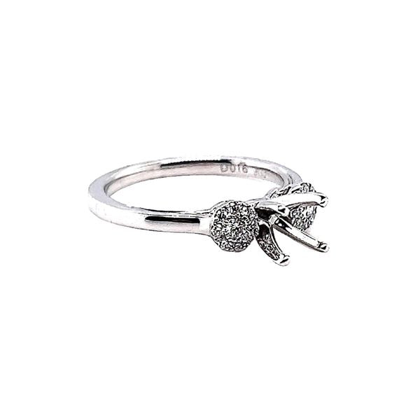 Diamond Semi-Mount Engagement Ring