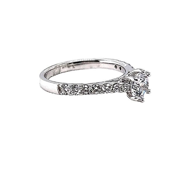 Diamond Semi-Mount Engagement Ring