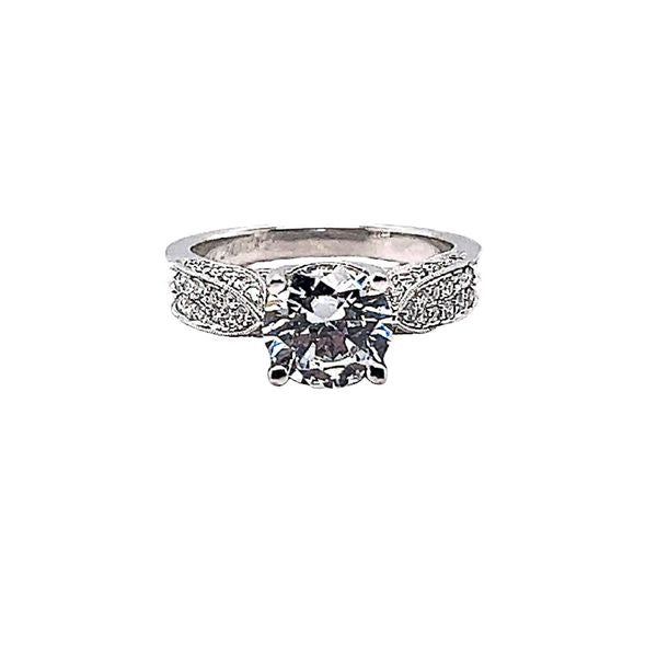 Diamond Semi-Mount Engagement Ring