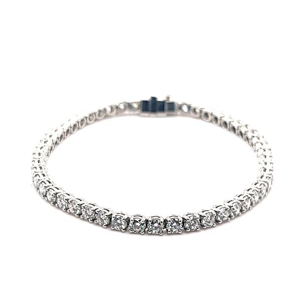 Platinum 7.00ctw Diamond Tennis Bracelet