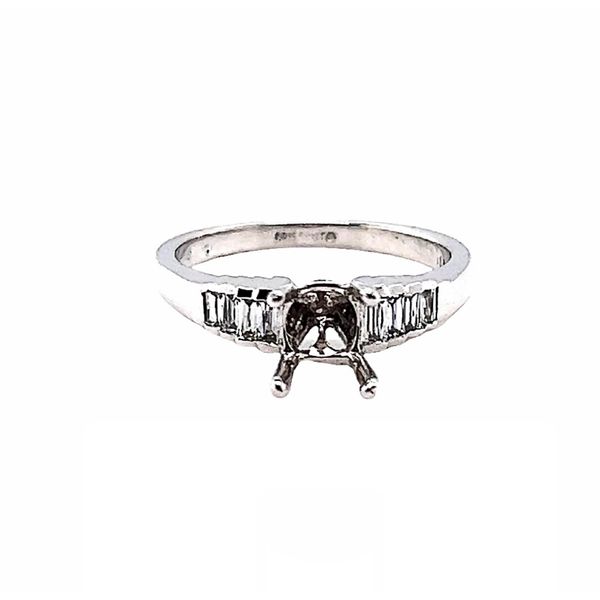 Diamond Semi-Mount Engagement Ring