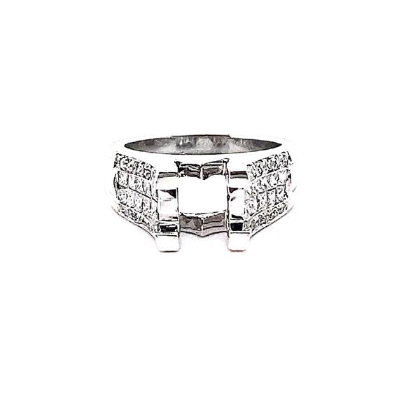 Diamond Semi-Mount Engagement Ring