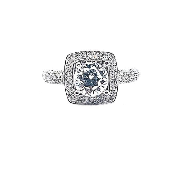 Diamond Semi-Mount Engagement Ring